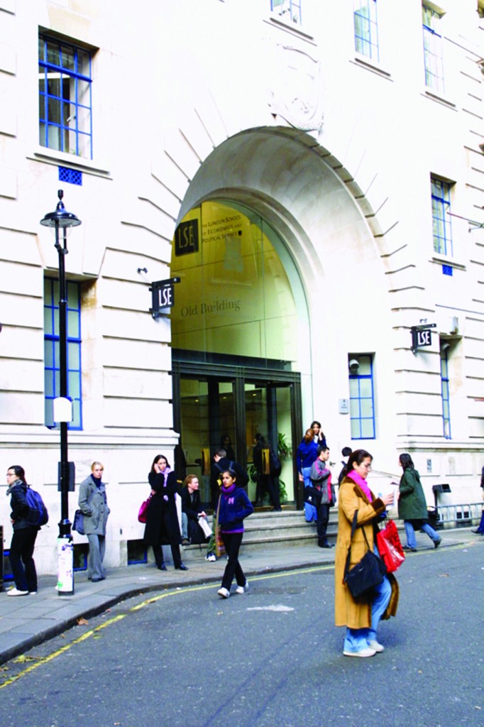 LSE campus and students