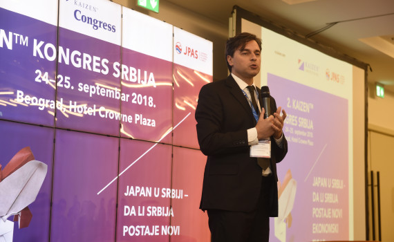 Goran Pekez, direktor korporativnih poslova i komunikacija za Zapadni Balkan JT International, predsednik JAPANSKE POSLOVNE ALIJANSE U SRBIJI